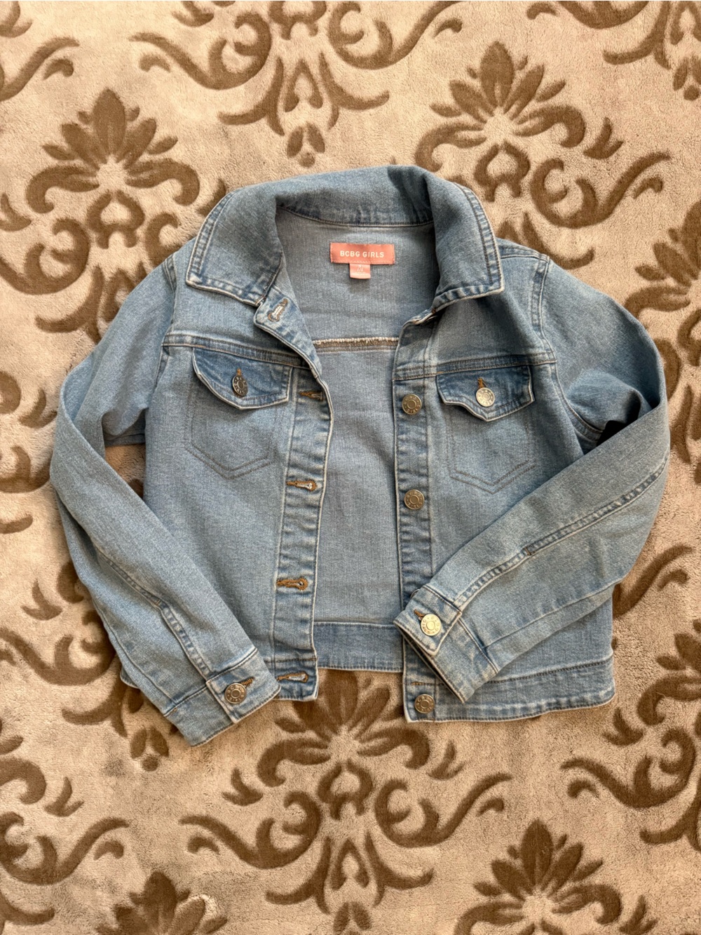 BCBG Light Blue Denim Jean Jacket for Kids